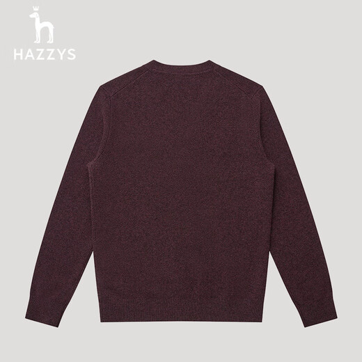 Hazzys ropa masculina suéter para hombres otoño simple chaqueta de cárdigan de lana de lana abyzd0adx55