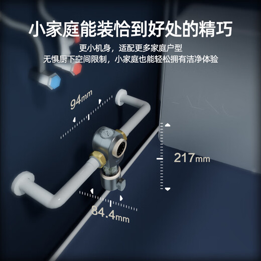 安吉尔前置过滤器家用反冲洗全铜自来水全屋大流量中央净水机3524 第三代升级款前置[送龙头滤芯1