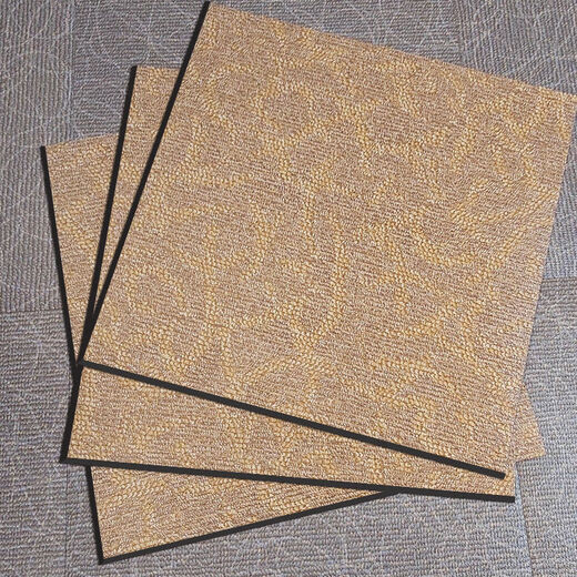 Xmsj wasserdichte Bodenaufkleber Holzboden PVC-Bodenaufkleber Selbstklebender Bodenleder selbstklebender Bodenaufkleber für Selbstpasta großer Größe Modell 9902 (600*600 mm)