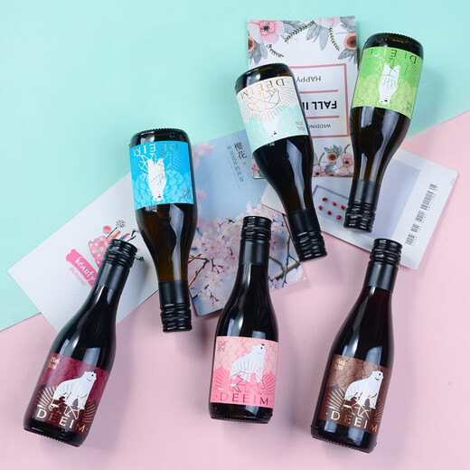 蒂姆庄园迷你小瓶187ml葡萄酒晚安小酒礼盒装果味酒巧克力酒女士低度微醺 一瓶187巧克力【试饮装】