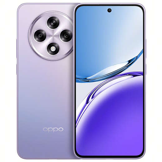 OPPO A3 5G Durable God of War direct screen version, double-sided anti-fall and wear-resistant, fully waterproof for daily use, OLED super bright sunshine screen, AI mobile phone, Aurora Purple, 12GB+256GB