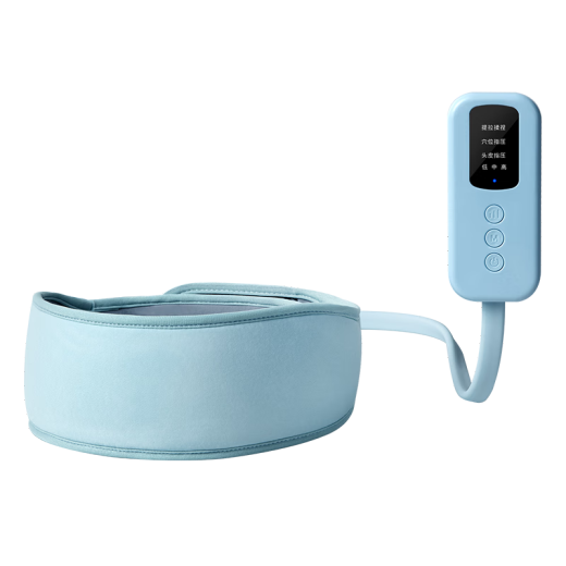 Aux (Aux) Masajeador Head Airbag Air Compress Hot Head Massager Wireless Masaje portátil Masaje de diadema Dispositivo de sueño para dormir Regalos prácticos de alta gama para padres, regalos de cumpleaños de novio y novia [azul cielo] Massaje de airbag de 6 zonas + 3 modos principales + compresas calientes + 3 niveles de cumpleaños regalos de cumpleaños para madre, esposa y esposa y esposa