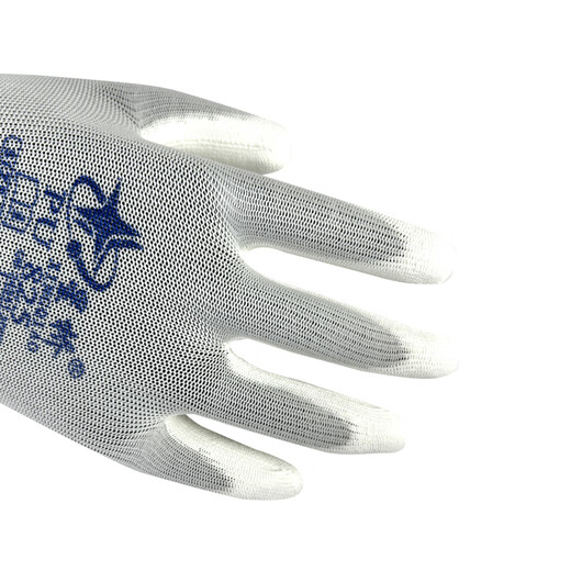 
Unbranded Xingyu Labor Protection Gloves PU Palm Work and Working, Anti-slip, Wear-resistant, Summer Thin Model Electronic Factory Installation 12 Double Star Bridge PU826 Gray [Super Economy Model] S Small