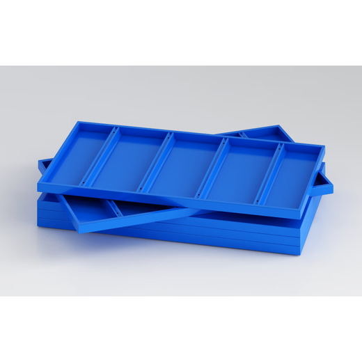Hongcang Shelf Warehouse Storage Cargo Rack Mehrschichtspeicher Rack Customized Leichtes Regal 120 kg blau 3-layer-Sub-Shelf 1050*400*2000 Leichte 120 kg/pro Level