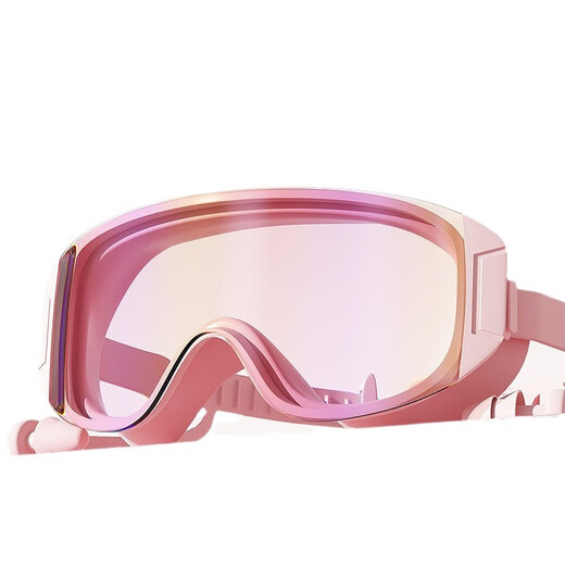 Youyou large-frame goggles high-definition waterproof anti-fog swimming goggles women's swimming cap set drifting adults and children colorful white no nose clip earplugs