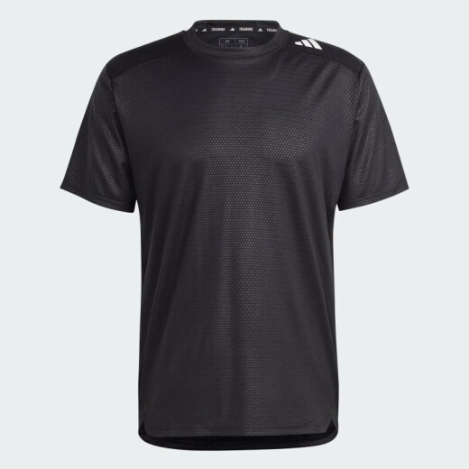 阿迪达斯 （adidas）短袖男装2025夏季新款训练健身运动服时尚圆领透气休闲T恤IL1381 IL1381 L