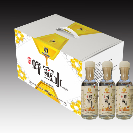 Taste Qinling separated honey water 365ml*8 bottles/box box 2920ml