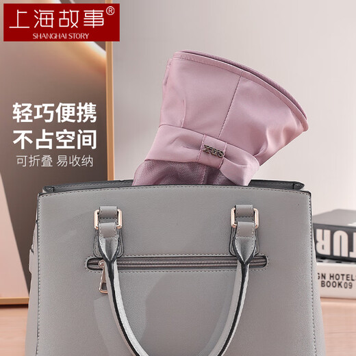 Shanghai Story Silk Sun Hat Women's Sun Hat Summer Sun Protection UV Milk Silk Hat Give Mother Elder Birthday Gift SSS24MZ20 Bean Paste Color