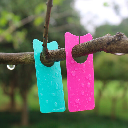 Shipton Etiqueta de protección de fruta de uva Etiqueta de planta de jardinería Marca de polinización de sandía Anillo de flor Hebilla Tarjeta de marca de jardinería de melón y fruta Rojo 1000 hojas Nuevo material engrosado