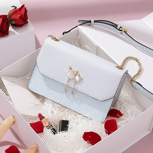 纽芝兰（NUCELLE）包包女款2025年轻奢侈女生单肩斜挎包生日情人节礼物送女友老婆