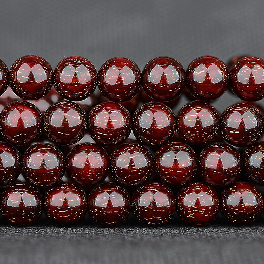 Sandalwood Collection-level Star Indian Small Leaf Rose Sandalwood Bracelet 8mm108 Men's and Women's Bracelet High-density Old Sandalwood Rose Sandalwood [Old Product TJ9737] One thing is full of Venus 8mm*108