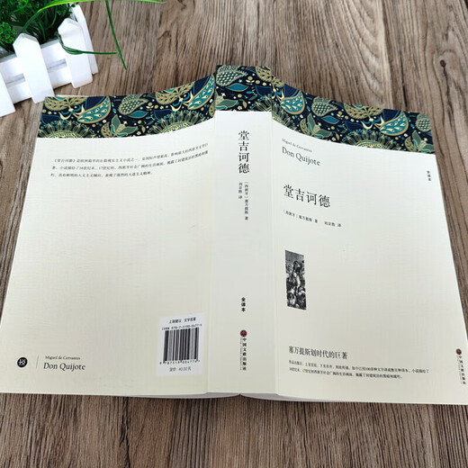 【无删减共838页】堂吉诃德 原著唐吉诃德世界名著小说堂吉柯德正版无删减初中生高中生课外书