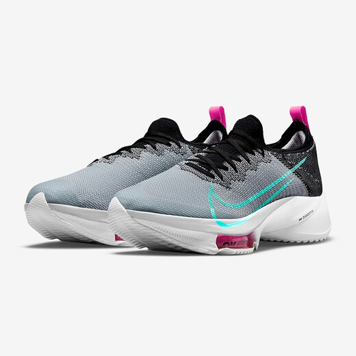 Nike Air Zoom Tempo Nächster leichter Luftpolsterleiter-Sport-Laufschuhe CI9923-006 Schwarzer grau Blau Standard 40/US7