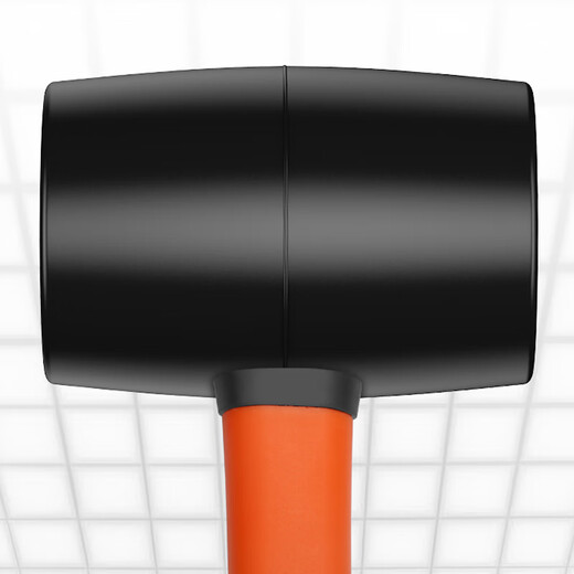 Yi Zhili Small Rubber Hammer Rubber Hammer Rubber Hammer Rubber Hammer Solid Large Installation Hammer Tool Small Hammer Rubber Handle Type 300