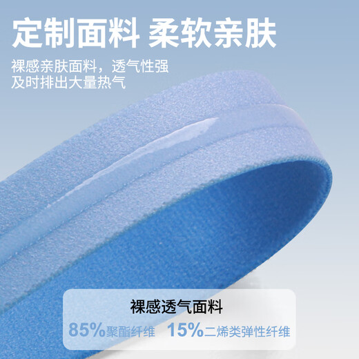 李宁运动发带男健身头带跑步篮足球导汗止汗带防滑透气头箍女速干薄 蓝色渐变【导汗透气 高弹防滑】