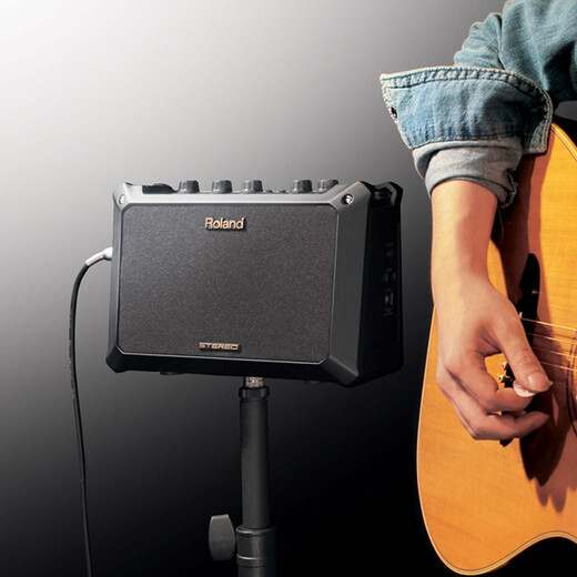 Roland Speaker Mobile AC CUBE Outdoor Portable Folk Yao Acoustic Guitar Playing and Singing Live Electric Piano Electric Blowpipe Speaker MOBILE AC+ Rechargeable Battery Set