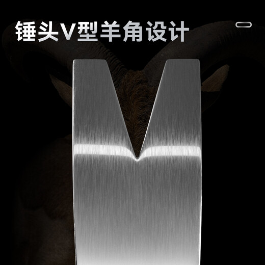 Deli fiber handle claw hammer multi-purpose hammer hammer 8oz DL5001