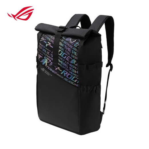 ROG Player Country E-Sports Games de la computadora portátil de la computadora de la computadora Bolsa de la escuela de estudiantes Viajando a gran capacidad mochila impermeable BP4701 (15.6-17.3-18 pulgadas universal)