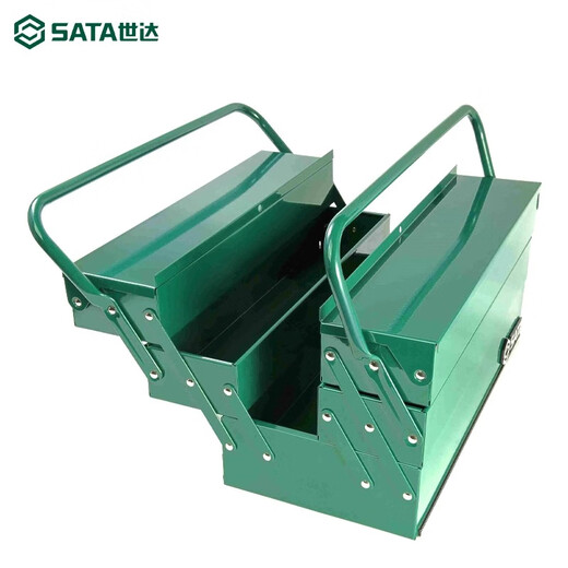SATA 95104A 5-tip tool box 17 metal tool box industrial grade storage box