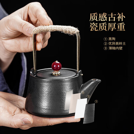 Yuanhe tea set set for home living room complete set of high-end fully automatic water supply integrated tea making table tea tray kettle