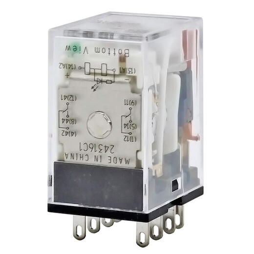 Omron OMRON small DC intermediate relay MY2N-D2 with two poles MY4N-CR-GS with resistance and capacitance 8 feet 14 feet MY2N-D2 DC24V