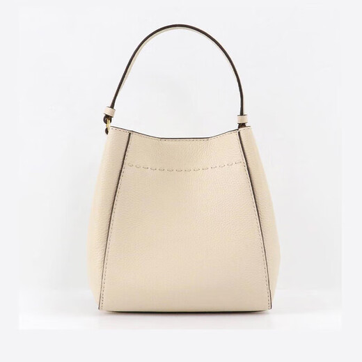 
TORY BURCH new tb women's bag Tang Li Baiqi women's handbag bucket bag McGraw series fashion trend one-shoulder crossbody bag birthday gift for girlfriend cheese white trumpet 74956 724
