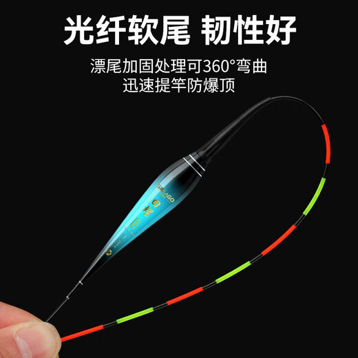 simago喜曼多咬钩变色夜光漂日夜两用电子漂醒目黑坑夜钓浮漂TL-03