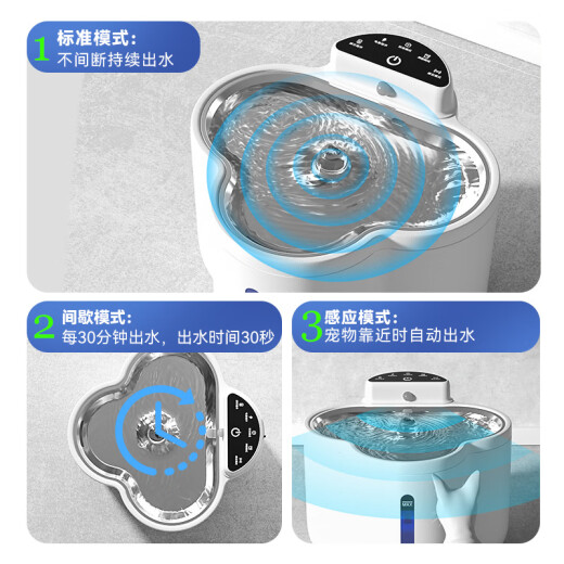嬉皮狗（hipidog）新款猫咪饮水机恒温酸奶机猫喝水宠物自动加热饮水器不插电喝水器 弥雅白-5200mAh【杀菌款】 犬猫通用