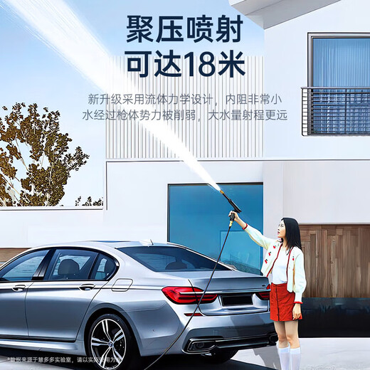 Huiduoduo magic water gun outdoor super high pressure watering vegetable watering garden brush car balcony universal yard self-washing supercharged