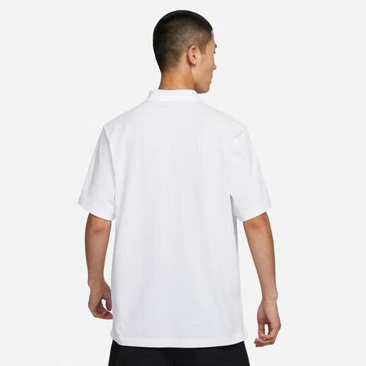 耐克（NIKE）POLO衫男士25新款运动服装翻领健身衣纯色棉短袖透气T恤 FN3895-100 M