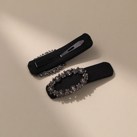 Chimera (CHIMERA) 2-piece set French light luxury broken hair bangs clip BB clip side clip one-word clip hair accessories headdress girl birthday gift