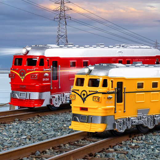 Chisen New Children's Toy Car Car 1-3 Jahre alte Trägheitszug Grüne Zug Alte Zug der Hochgeschwindigkeits-Zug-U-Bahn-Jungen von 2 Jahren 4 Jahren 4 Jahre Altersrestiell, stillschweigende lichtgrüne Lokomotive G1717-2 2 Bausteine + Schraubendreher