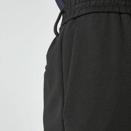 Jinba Herren-Kleidung (K-Boxing) Herbst Business Travel All-Match Casual Hosen Elastic Draw String Gerade Business Jogging Hosen Herren BCKG3527 Black 29