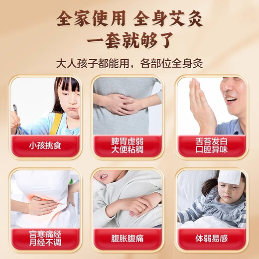 Corfu smoke anti-scalding portable moxibustion box home set fumigation instrument whole body with abdomen leg waist hot compress knee