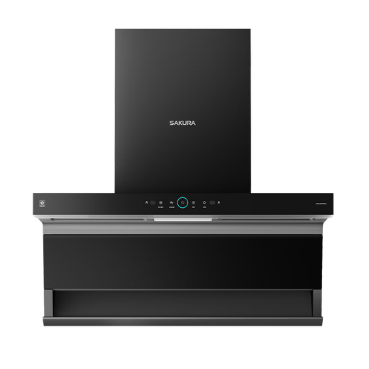 SAKURA [National subsidy up to 20%] top side three-chamber range hood multi-dimensional instant suction 23m/min large air volume body sense intelligent control self-cleaning CXW-258-PQC02