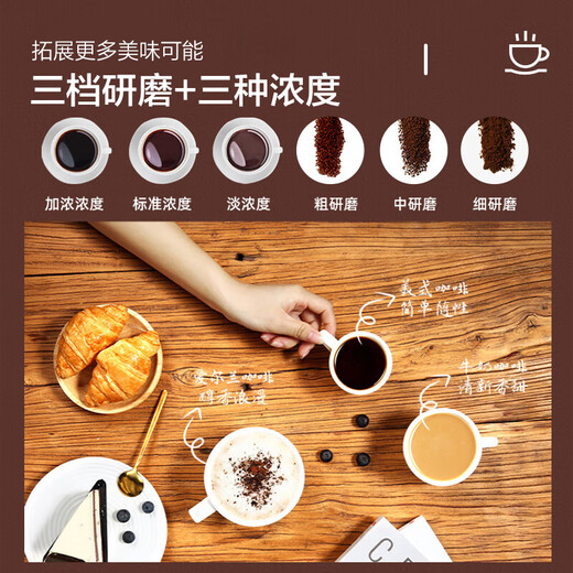 松下（Panasonic）【国家补贴】美式咖啡机研磨一体家用全自动豆粉两用自动清洁智能保温咖啡壶 送礼 NC-A701