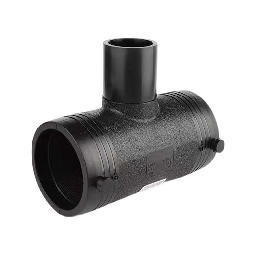 Zhuyun reducing tee PE pipe electrofusion pipe fittings electrofusion reducing tee one price 400-200