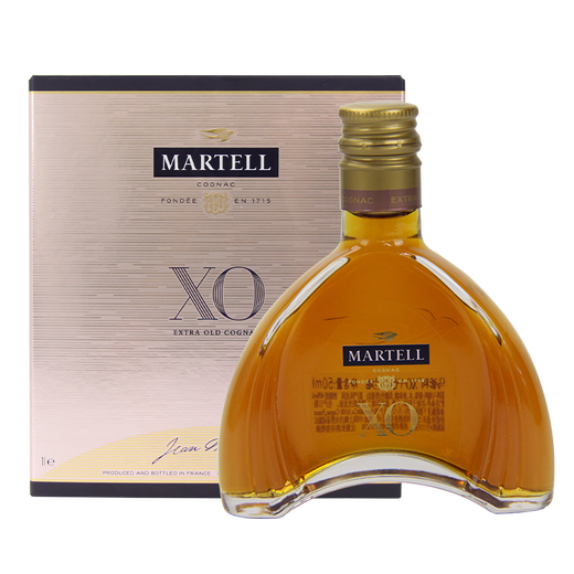 马爹利高华仕 马爹利XO酒伴 法国干邑白兰地 50mL小酒版 盒装 进口洋酒 50mL 1瓶