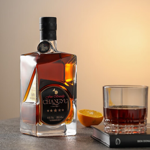 Édition de collection Zhangyu Keya Men's Forty Brandy 700ml * 6 bouteilles dans une boîte cadeau Boîte à vin étranger 700 ml 6 bouteilles 700 ml * 6 bouteilles