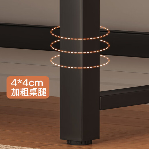 Yupin computer desk desk study desk office training desk e-sports long table BGZ756 walnut 100