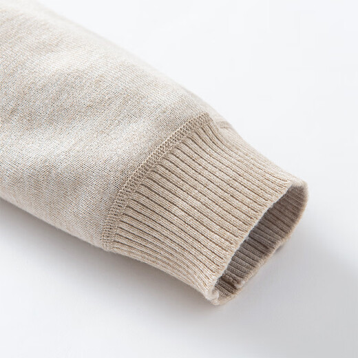 GENIOLAMODE Ao Ruipeng endorsed sweater men's winter round neck bottoming sweater sweater khaki 2XL