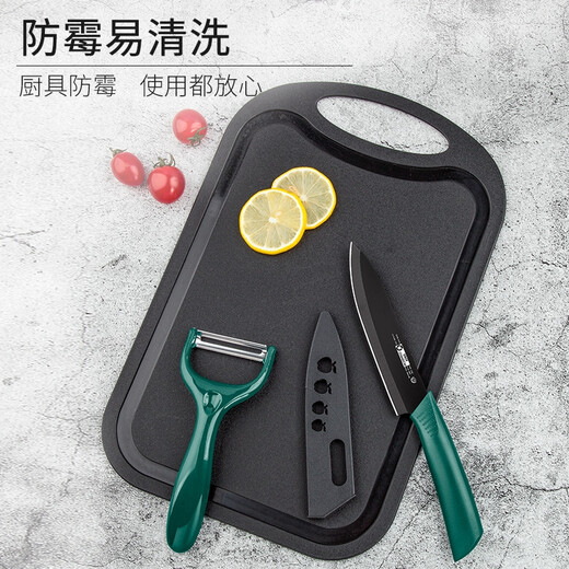 利皇水果刀家用削皮刀厨房刀具宿舍西瓜刀便携小刀不锈钢瓜果刀带刀套 5寸水果刀（带刀鞘）