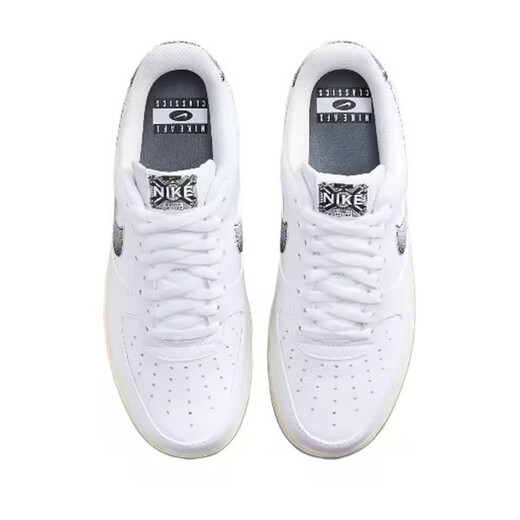 耐克（NIKE）Air Force 1 AF1 空军一号防滑减震耐磨低帮男子板鞋海外直邮 白绿FD7039-101 44