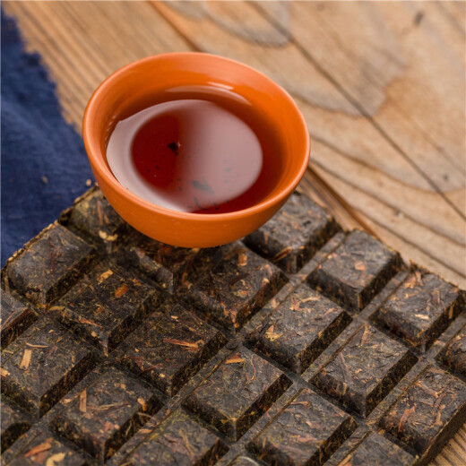 Zhaoliqiao Green Brick Tea Inner Mongolia Boiled Milk Tea Dark Tea Old Tea Chen Tea 500g Chocolate Brick Tea Chibi Small Block Tea Green Brick Tea Chocolate Brick Tea 500g 100 pieces