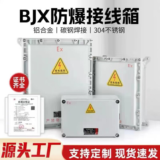 BJX explosion-proof junction box lighting power distribution box monitoring box terminal box operation box inspection box explosion-proof type 300*400*200