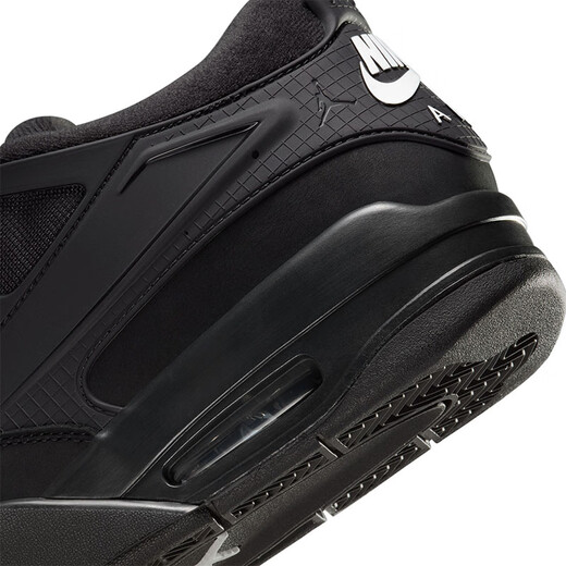 Jordan men's casual shoes Jordan AJ4 non-slip wear-resistant JORDAN 4 RM sneakers FQ7939-004 black 42