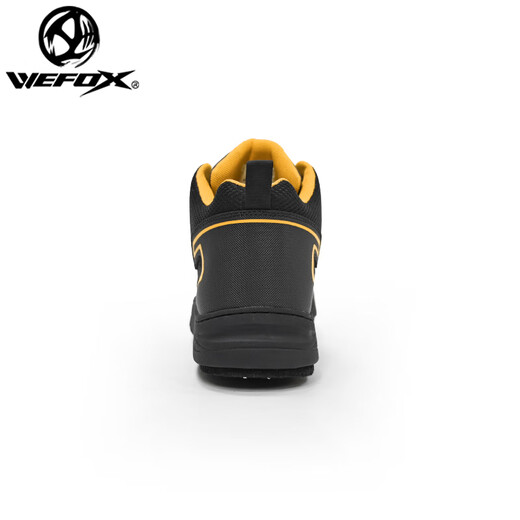 
WEFOX Weihuji fishing shoes non-slip breathable lightweight fishing shoes wear-resistant felt-sock sea fishing shoes outdoor reef fishing shoes WDX1050/black gold one size 40