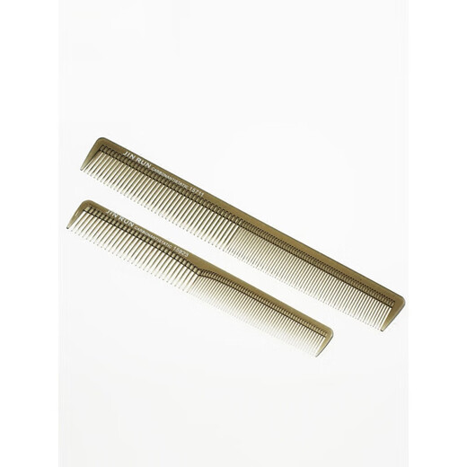 GUYN Professional Flat Hair Cutting Comb Hair Shop Special Hair Cutting Comb Ultra-thin Men's Women's Hair Apple Comb Flat Hair Comb 15915 Translucent Gray