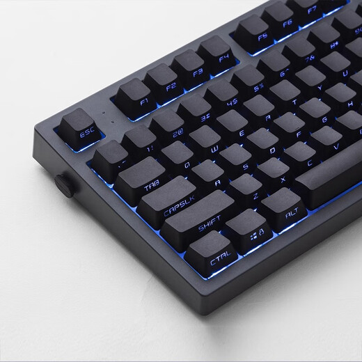 Belly Spirit Mk870pro Blackberry Ladering Mechanical Teclado mecánico Bluetooth Wireless Game de computadora personalizado Oficina silenciosa [tres modos] Obsidian Pro + Pure Black Side Grabado Eje negro 87 Teclas