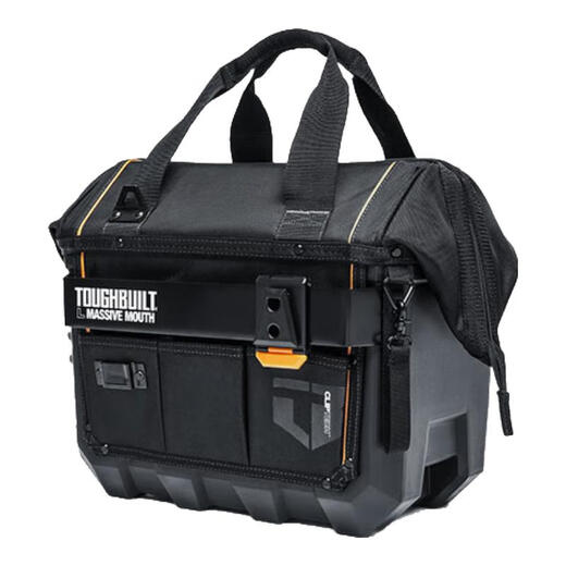 TOUGHBUILT portable tool bag quick-hook combination storage bag household multi-functional waterproof hard bottom large opening tool box TB-CT-62-16A inch portable tool bag